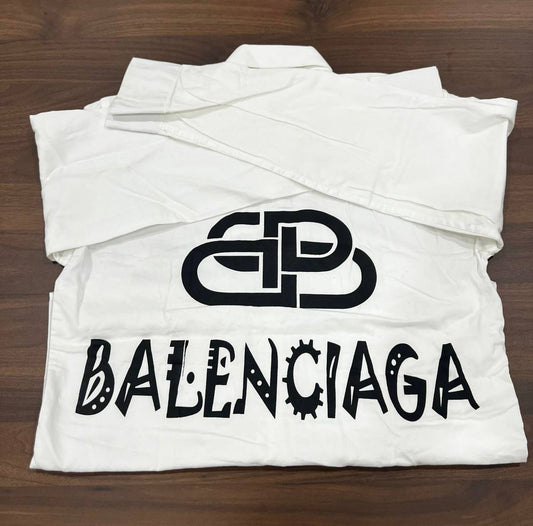 Men's White Premium Branded shirt