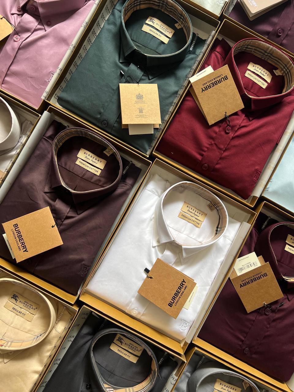 Men's Premium Burberry Shirt